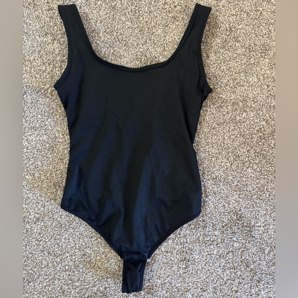 Classic Black Womens Bodysuit